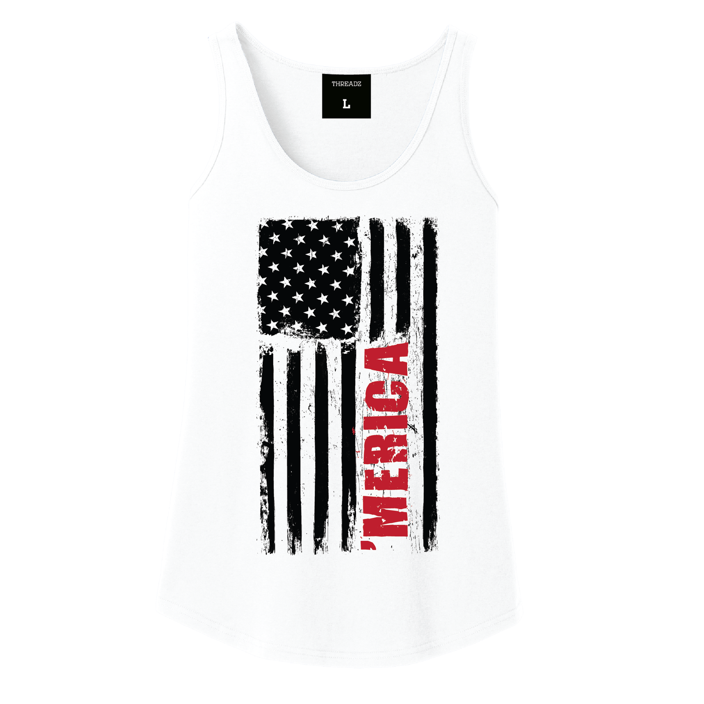 'Merica Flag Women's Tee