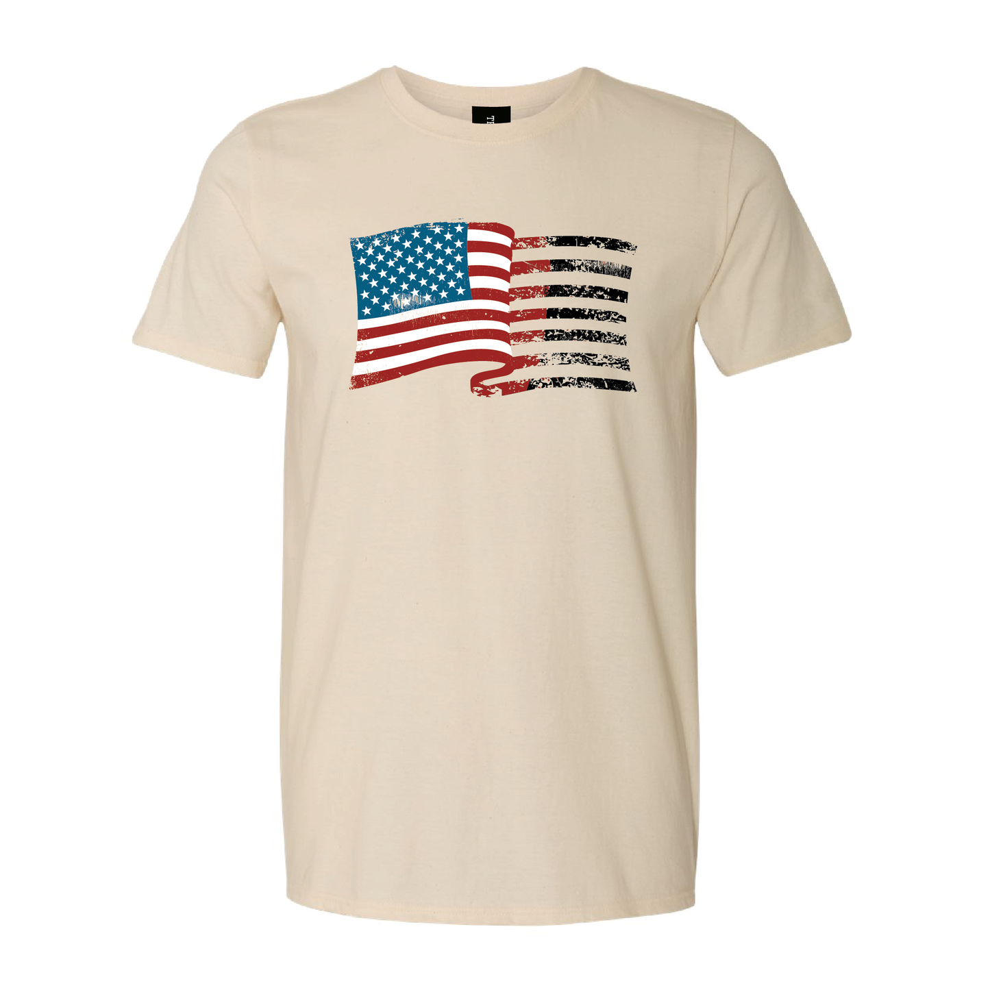 Distressed Flag Tee