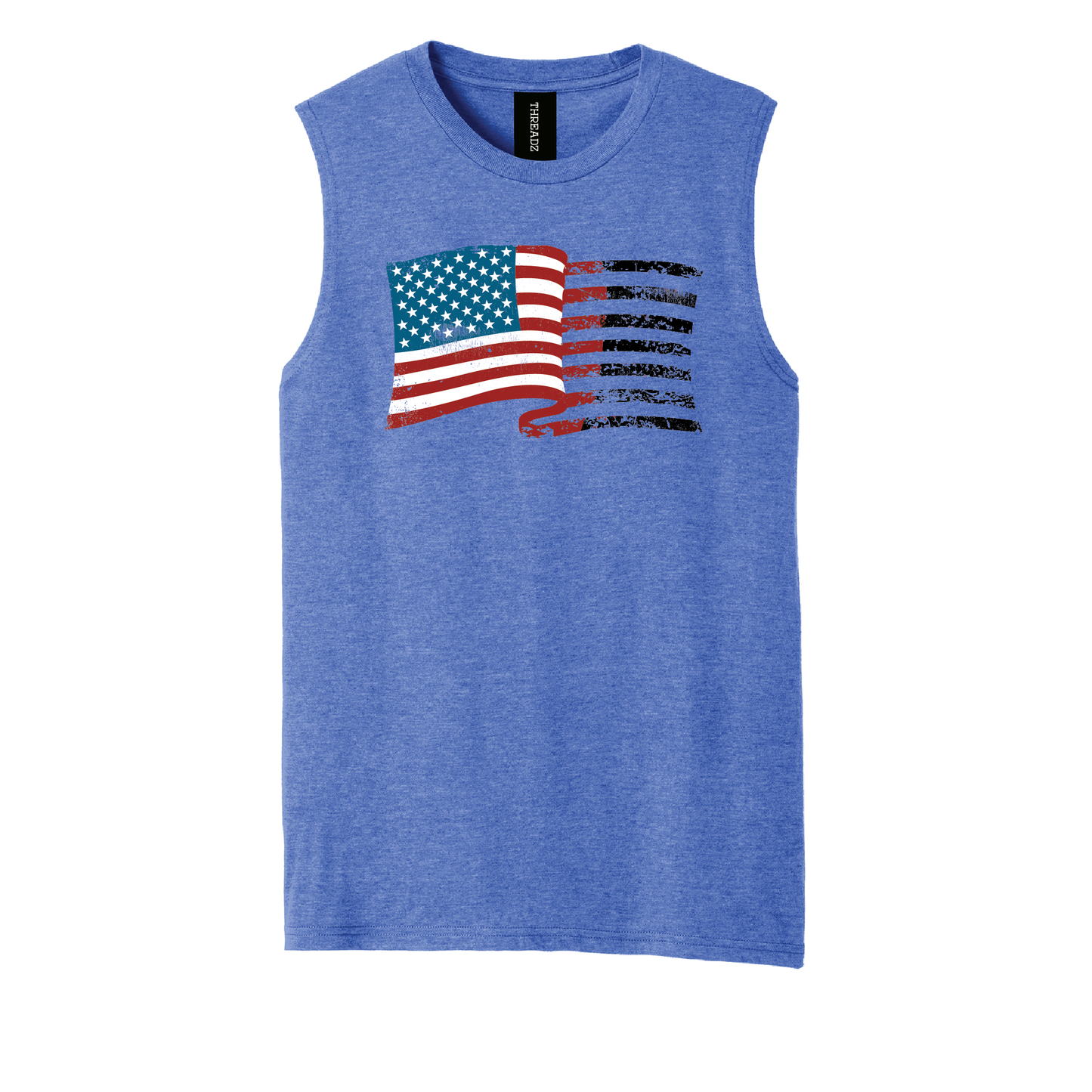 Distressed Flag Tee