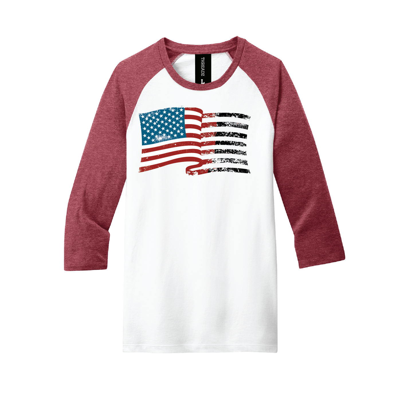 Distressed Flag Tee