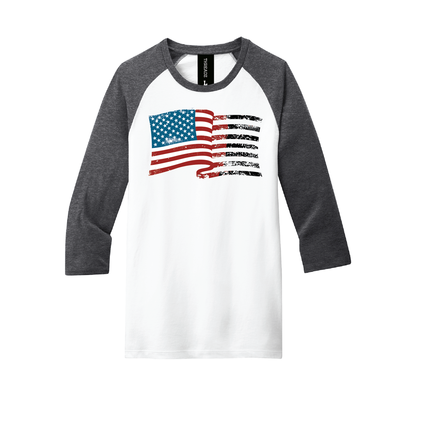 Distressed Flag Tee